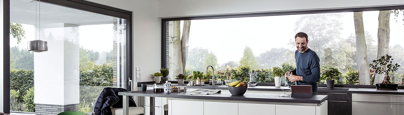 Homepage Fa. Fenster Hübner GmbH: Startbild